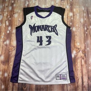 VTG Sacramento Monarchs MOORE #43 2001  WNBA Jersey Champion Size 16 Unisex